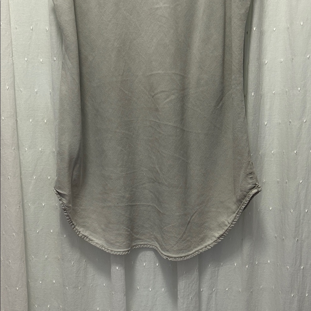 Cloth & Stone for Anthropologie Camisole Women’s S Light Gray Distressed Faded - Picture 9 of 13
